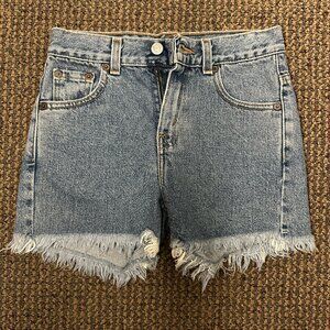 Levi's Cutoff Denim Shorts - Size 12